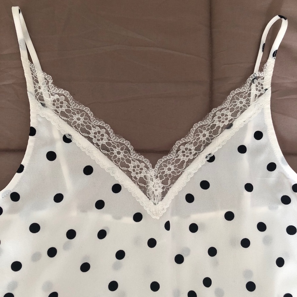 BP Nordstrom polka dot tank top
